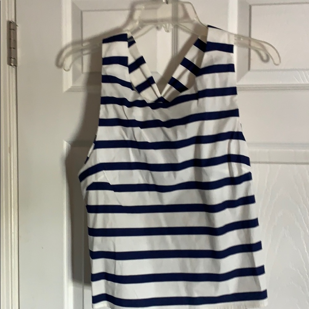 Top Shop Sleeveless top with Bow on back